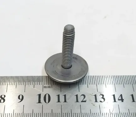 1116646-00-B Гвинт із шайбою (фланцевий) M6x27 клас міцності 8.8 цинкове нікелеве покриття матовий BOLT&WSHR[FL]