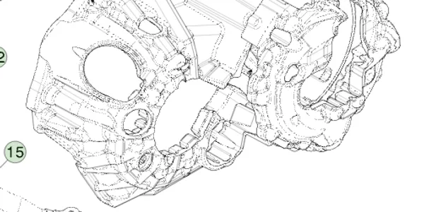 1875905-00-F Кришки NVH з боку двигуна MOTOR SIDE NVH COVERS 1875905-00-F Кришки NVH з боку двигуна MOTOR SIDE NVH COVERS