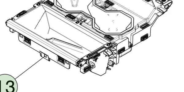 1937204-00-F Підасемблея підстаканника центральної консолі CENTER CONSOLE CUPHOLDER SUB-ASSEMBLY 1937204-00-F Підасемблея підстаканника центральної консолі CENTER CONSOLE CUPHOLDER SUB-ASSEMBLY