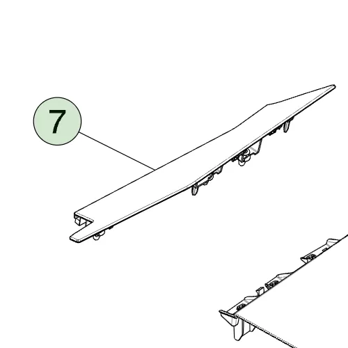 1818549-99-D Збірка задньої бокової панелі — ліва сторона QUARTER PANEL ASSEMBLY – LEFT HAND