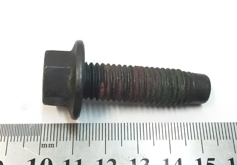 1117252-00-A Болт M12×40 із шестигранною фланцевою головкою сталь клас міцності 10.9 цинкове покриття із фіксатором різьби BOLT