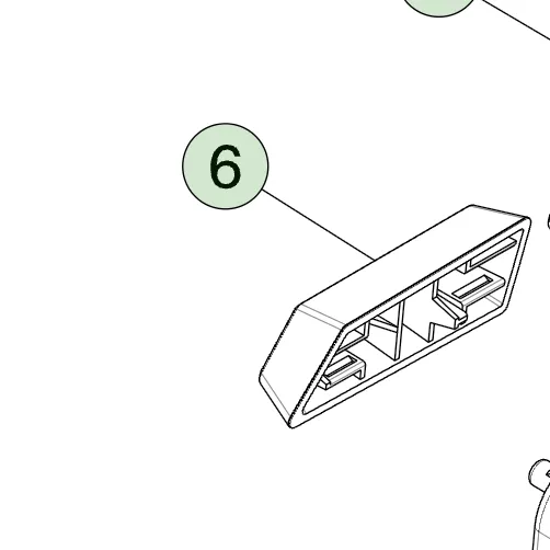 1864040-00-F Перемикач нахилу сидіння 1-го ряду — сірий правий бік 1ST ROW SEAT SWITCH RECLINE GREY – RIGHT HAND
