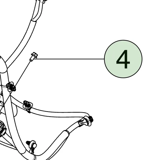 1526016-00-A Гвинт (болт) М6-1.0×12 клас міцності 58 покриття цинк-нікель (SNZN) BOLT