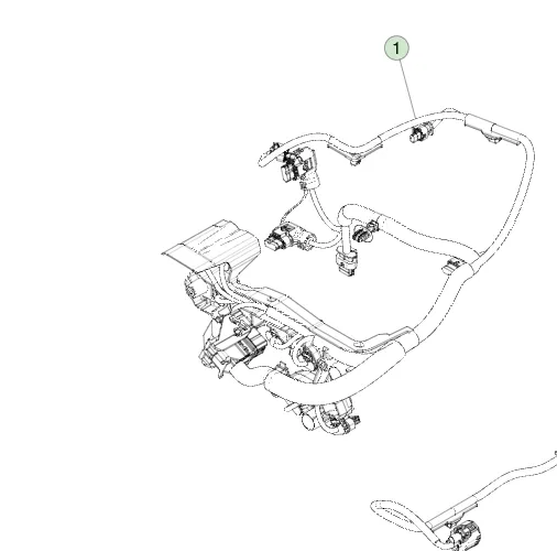 1781764-00-F Жгут суперколектора з окремим контролером HARNESS-SUPERMANIFOLD W/ STANDALONE CONTROLLER