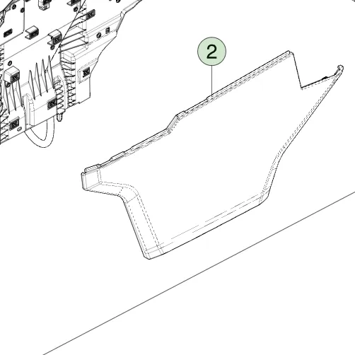 1850295-00-F Збірка зовнішньої панелі — ліва сторона EXTERNAL PANEL ASSEMBLY – LEFT HAND