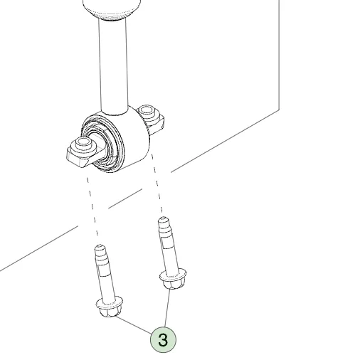 1917471-00-B Болт M14×70 із шестигранною головкою клас міцності 10.9 покриття G0410 матеріал CM BLT