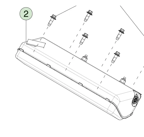 1818892-00-C Ліва колінна подушка безпеки KNEE AIRBAG – LEFT HAND