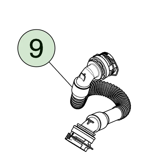 1803850-00-B Шланг від радіатора до колектора HOSE RADIATOR TO MANIFOLD