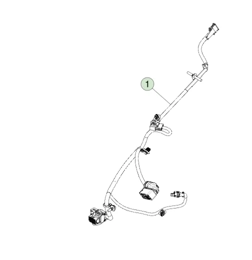 1682242-00-K Жгут-перемичка керма HARNESS – STEERING JUMPER