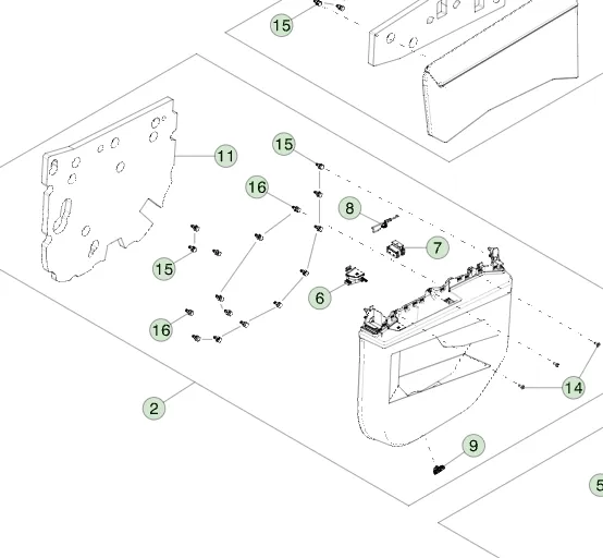 1819329-93-D Обшивка задньої двері — права сторона DOOR TRIM REAR – RIGHT HAND