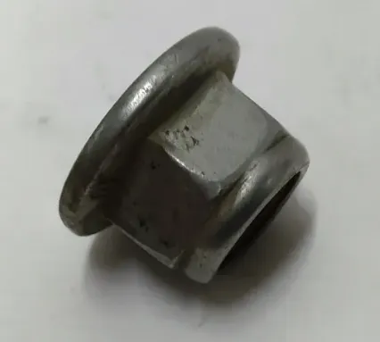 1111542-00-A Фланцева шестигранна гайка M10×1.25 клас міцності 10 з цинково-нікелевим покриттям (ZnNi) PTP NUT