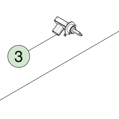1848948-00-C Датчик відносної вологості та температури SENSOR – RELATIVE HUMIDITY & TEMP