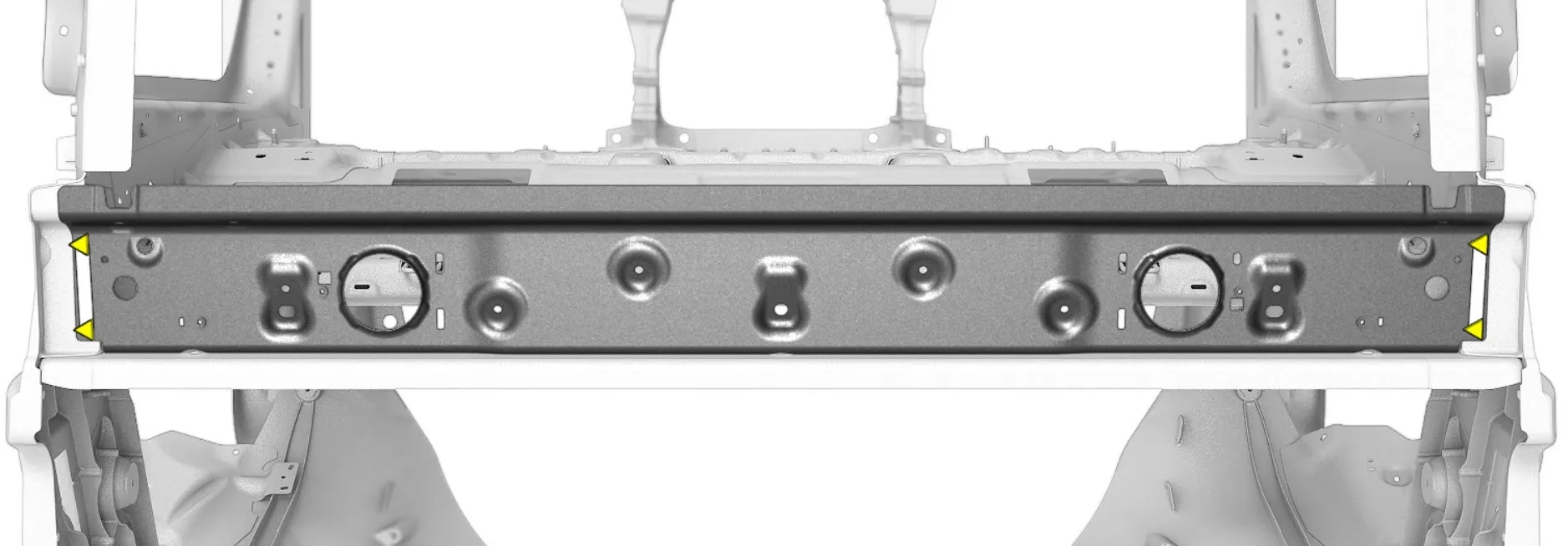 1817229-ST-DЗбірка внутрішнього заднього перемичка (хедера) ASSEMBLY – REAR HEADER INNER
