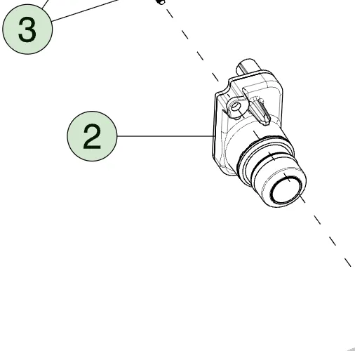 1656620-0R-B Камера бокового огляду далекого радіусу — права сторона FAR-FIELD CAMERA – RIGHT HAND