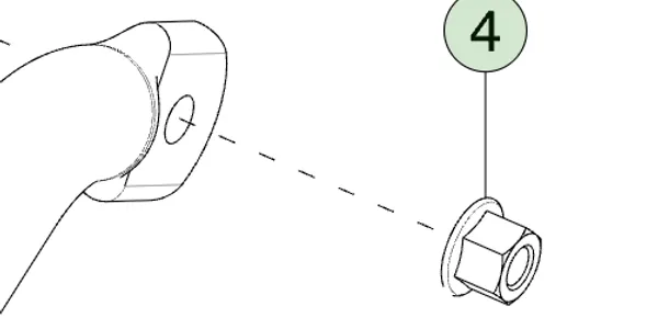 1004356-00-B Фланцева самоконтрівна гайка M14×2.00 клас 10 ZnNi-W NUT 1004356-00-B Фланцева самоконтрівна гайка M14×2.00 клас 10 ZnNi-W NUT