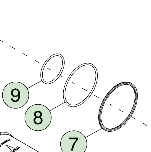 1613825-00-A Кільце ущільнювача (о-ринг) масляного насоса OIL PUMP O-RING