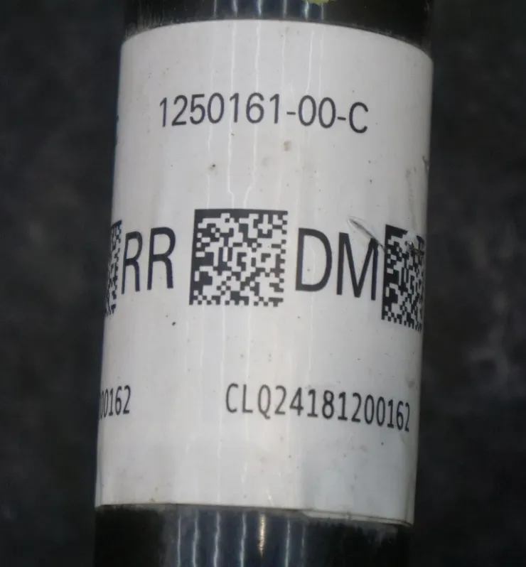 1250161-00-C Піввісь – 334 мм x 588 мм задня HALFSHAFT – 33.4MM X 588MM SHAFT – REAR
