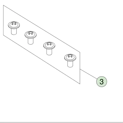 1646853-00-A Кріплення переднього та заднього номерного знака FRONT & REAR LICENSE PLATE FASTENERS