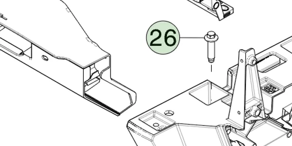 1927930-00-A Поперечина підйомника сидіння першого ряду FIRST ROW SEAT RISER CROSSMEMBER 1927930-00-A Поперечина підйомника сидіння першого ряду FIRST ROW SEAT RISER CROSSMEMBER