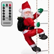 monzana® Weihnachtsmann auf Leiter mit 40 LEDs monzana® Weihnachtsmann auf Leiter mit 40 LEDs