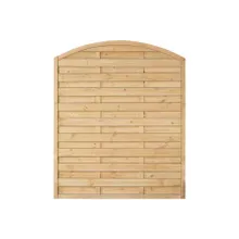Sichtschutzzaun Holz Bogen Kiefer/Fichte 150 x 180/160 cm (Serie Baltrum) Sichtschutzzaun Holz Bogen Kiefer/Fichte 150 x 180/160 cm (Serie Baltrum)