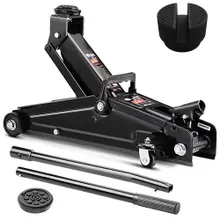 Deuba® Wagenheber 3t 135-400mm + stahlverstärkter Gummiauflage Deuba® Wagenheber 3t 135-400mm + stahlverstärkter Gummiauflage