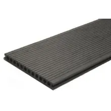 BPC Hohlkammerdiele WoodoMallorca, 25 x 250 mm, anthrazit, 4 m lang BPC Hohlkammerdiele WoodoMallorca, 25 x 250 mm, anthrazit, 4 m lang