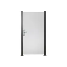Glas Sichtschutz, Glaszaun Tür Satinato Vollflächen Dekor 84 Höhe 180cm Breite 98,7 cm (mit Beschlag) Glas Sichtschutz, Glaszaun Tür Satinato Vollflächen Dekor 84 Höhe 180cm Breite 98,7 cm (mit Beschlag)