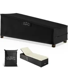 Kingsleeve® Abdeckplane Sonnenliege Anthrazit 200x75x40/70cm 9100mm Wassersäule Kingsleeve® Abdeckplane Sonnenliege Anthrazit 200x75x40/70cm 9100mm Wassersäule