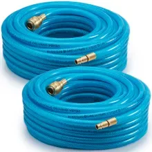 monzana® Druckluftschlauch 2er-Set 15m Schnellkupplung/Stecker monzana® Druckluftschlauch 2er-Set 15m Schnellkupplung/Stecker