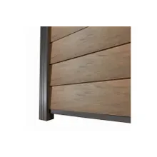 WPC Zaun / Sichtschutz / Steckzaun, 20 (S) x 1740 (H) x 1800 (B) mm, incl. Anfangs- und Abschlussleiste Modulares Zaunsystem in Keilspund Braun (ohne Pfosten) WPC Zaun / Sichtschutz / Steckzaun, 20 (S) x 1740 (H) x 1800 (B) mm, incl. Anfangs- und Abschlussleiste Modulares Zaunsystem in Keilspund Braun (ohne Pfosten)