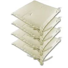 Sitzkissen 4er-Set Sydney Creme 45x40x6cm Sitzkissen 4er-Set Sydney Creme 45x40x6cm