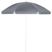 Sonnenschirm Cyprus Anthrazit 180cm UV-Schutz 50+ Neigefunktion Sonnenschirm Cyprus Anthrazit 180cm UV-Schutz 50+ Neigefunktion
