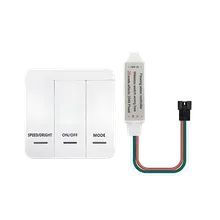 Funk LED-Controller-Set für Lauflichtstreifen – Steuerung für bis zu 125 m LED-Streifen Funk LED-Controller-Set für Lauflichtstreifen – Steuerung für bis zu 125 m LED-Streifen