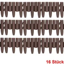 Beeteinfassung 2er-Set Braun 4,48m Beeteinfassung 2er-Set Braun 4,48m