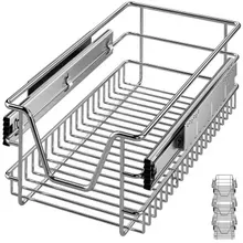 Casaria® Teleskopschublade 3er-Set 30cm Schrankbreite Außenmaß Casaria® Teleskopschublade 3er-Set 30cm Schrankbreite Außenmaß