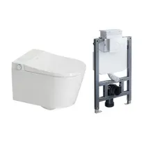 HOROW S70 Smart Wand-WC - WC & Spülkasten Set HOROW S70 Smart Wand-WC - WC & Spülkasten Set