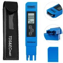 monzana® Digitaler Wassertester LCD Anzeige 3in1 TDS-, EC- und Temperaturmessgerät monzana® Digitaler Wassertester LCD Anzeige 3in1 TDS-, EC- und Temperaturmessgerät