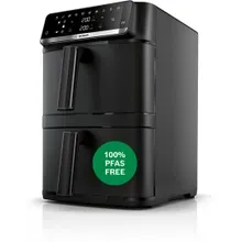BOSCH Serie 6 Double Stack Air Fryer Schwarz MAFD661B0 BOSCH Serie 6 Double Stack Air Fryer Schwarz MAFD661B0