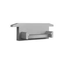 Endkappe für LED Alu Einbauprofil Exo-A1F_13 + Cover PC41 _13 Endkappe für LED Alu Einbauprofil Exo-A1F_13 + Cover PC41 _13