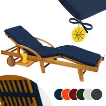 Detex® Auflage Sunlounger Blau 196x55x5cm Detex® Auflage Sunlounger Blau 196x55x5cm