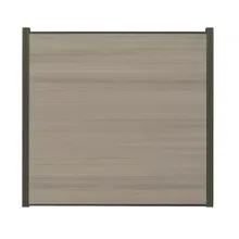 Komplettset XXXL Coex Sylt grau meliert (1 x Zaun + 2 Pfosten anth.) Komplettset XXXL Coex Sylt grau meliert (1 x Zaun + 2 Pfosten anth.)