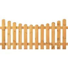 Gartenzaun Holz Kiefer / Fichte Bogen 180 x 80/65 cm (Serie Edewecht) Gartenzaun Holz Kiefer / Fichte Bogen 180 x 80/65 cm (Serie Edewecht)
