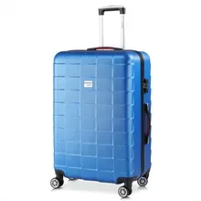 Hartschalenkoffer XL Rollen 360º Reisekoffer 105L Blau ABS Hartschalenkoffer XL Rollen 360º Reisekoffer 105L Blau ABS