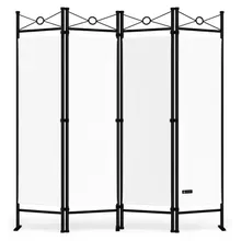 Paravent Lucca Weiß 180x163cm Paravent Lucca Weiß 180x163cm