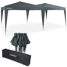 Faltpavillon Anthrazit 3x6m UV-Schutz 50+ Faltpavillon Anthrazit 3x6m UV-Schutz 50+