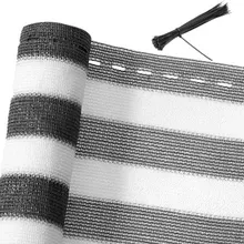 Balkonsichtschutz Grau/Weiß 1,4x10m Balkonsichtschutz Grau/Weiß 1,4x10m