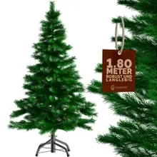 Casaria® Künstlicher Weihnachtsbaum 180cm PVC realistische Optik mit Metallständer Casaria® Künstlicher Weihnachtsbaum 180cm PVC realistische Optik mit Metallständer
