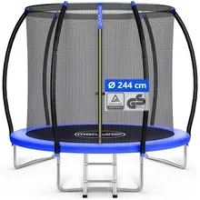 Trampolin Ø244cm Sicherheitsnetz innen TÜV GS Trampolin Ø244cm Sicherheitsnetz innen TÜV GS