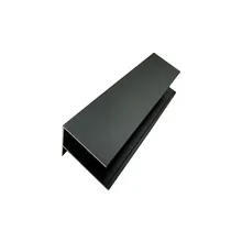 Alu F-Profil, Aluminium, farbbeschichtet, 6,5 cm (B) x 85 mm (H) x 3 m (L), (passend für Serie WE30 / WE56) - Farbe dunkelgrau Alu F-Profil, Aluminium, farbbeschichtet, 6,5 cm (B) x 85 mm (H) x 3 m (L), (passend für Serie WE30 / WE56) - Farbe dunkelgrau